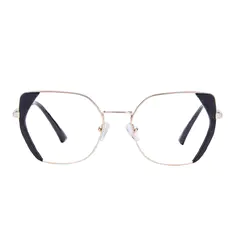 Square Black Eyeglasses