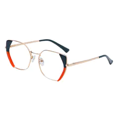 Square Blue Eyeglasses