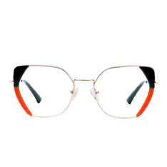 Square Blue Eyeglasses