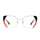 Square Blue Eyeglasses