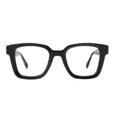 Square Black Eyeglasses
