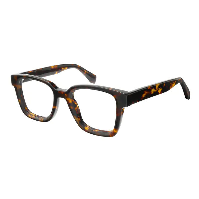 Square Tortoiseshell Eyeglasses