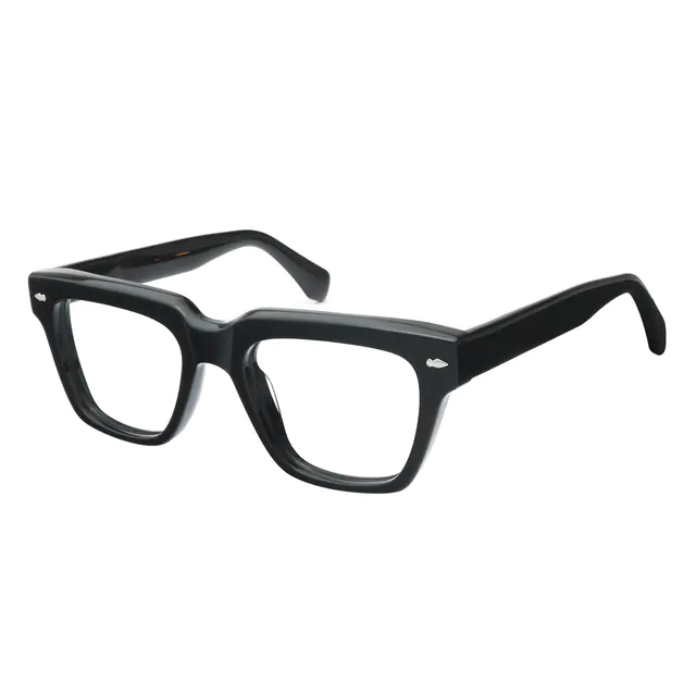 Square Black Eyeglasses