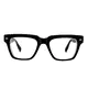 Square Black/Clear Eyeglasses