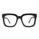 Square Black Eyeglasses