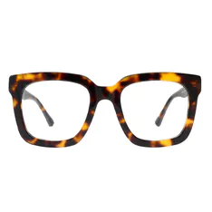 Square Tortoiseshell Eyeglasses