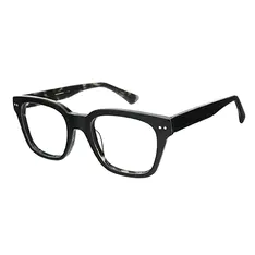 Square Black Eyeglasses