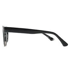 Square Black Eyeglasses
