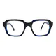 Square Navy Blue Eyeglasses
