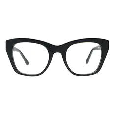 Square Black Eyeglasses