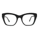 Square Black Eyeglasses