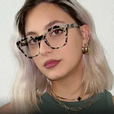 Cat-eye Ivory Tortoiseshell Eyeglasses
