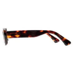 Rectangle Tortoiseshell Eyeglasses