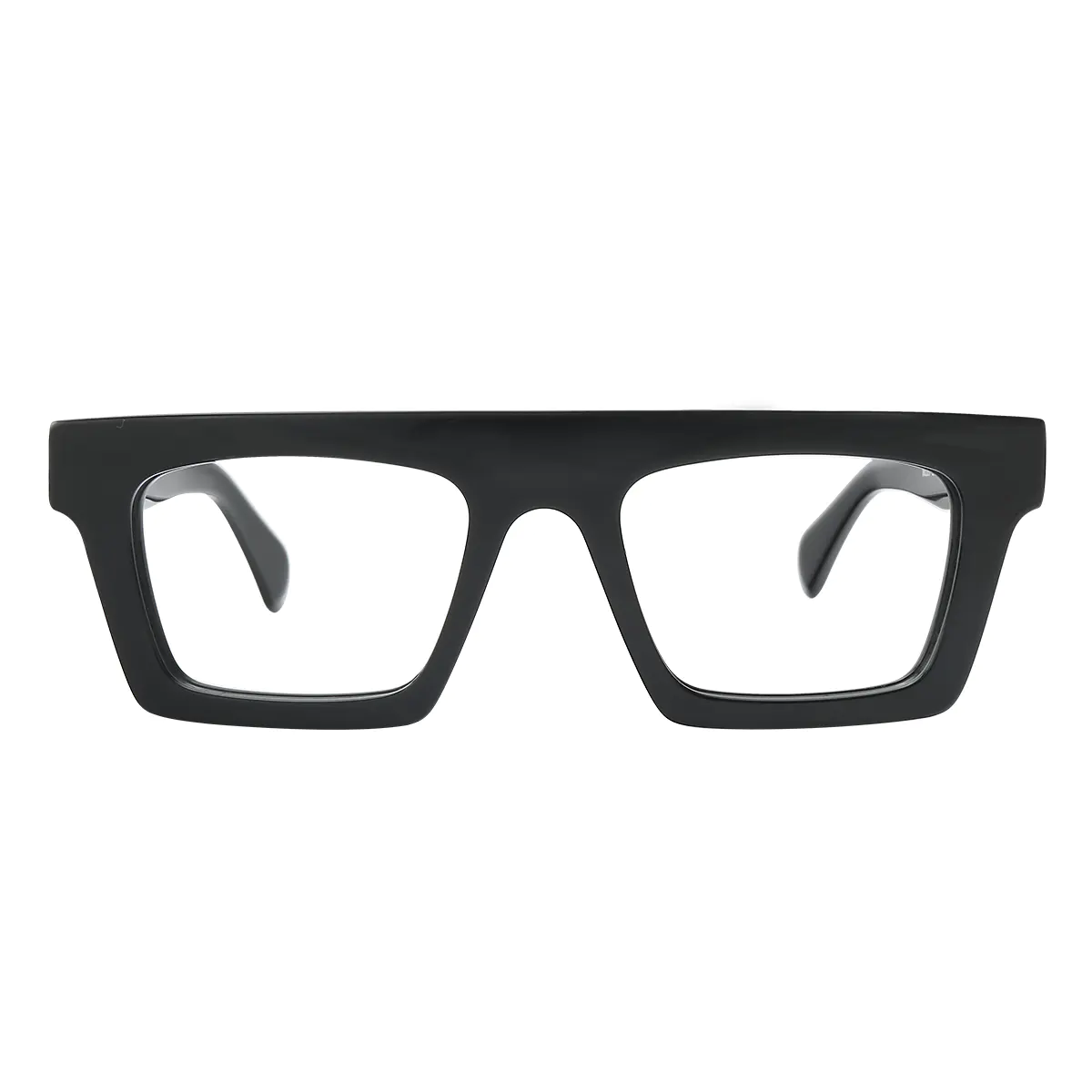 Rectangle Black Eyeglasses