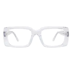 Rectangle Black Eyeglasses