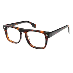 Rectangle Tortoiseshell Eyeglasses