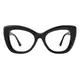 Cat-eye Black Eyeglasses
