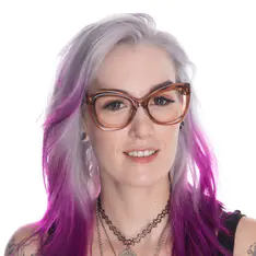 Cat-eye Light Brown Eyeglasses