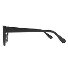 Oval Black Eyeglasses