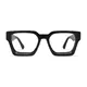 Rectangle Black Eyeglasses