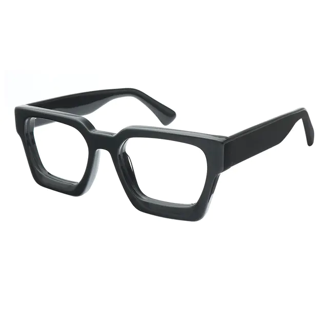 Rectangle Black Eyeglasses