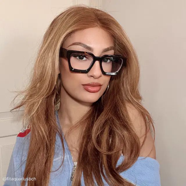 Rectangle Tortoiseshell Eyeglasses