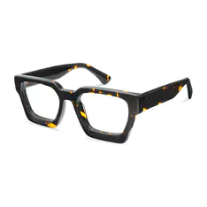 Rectangle Tortoiseshell Eyeglasses
