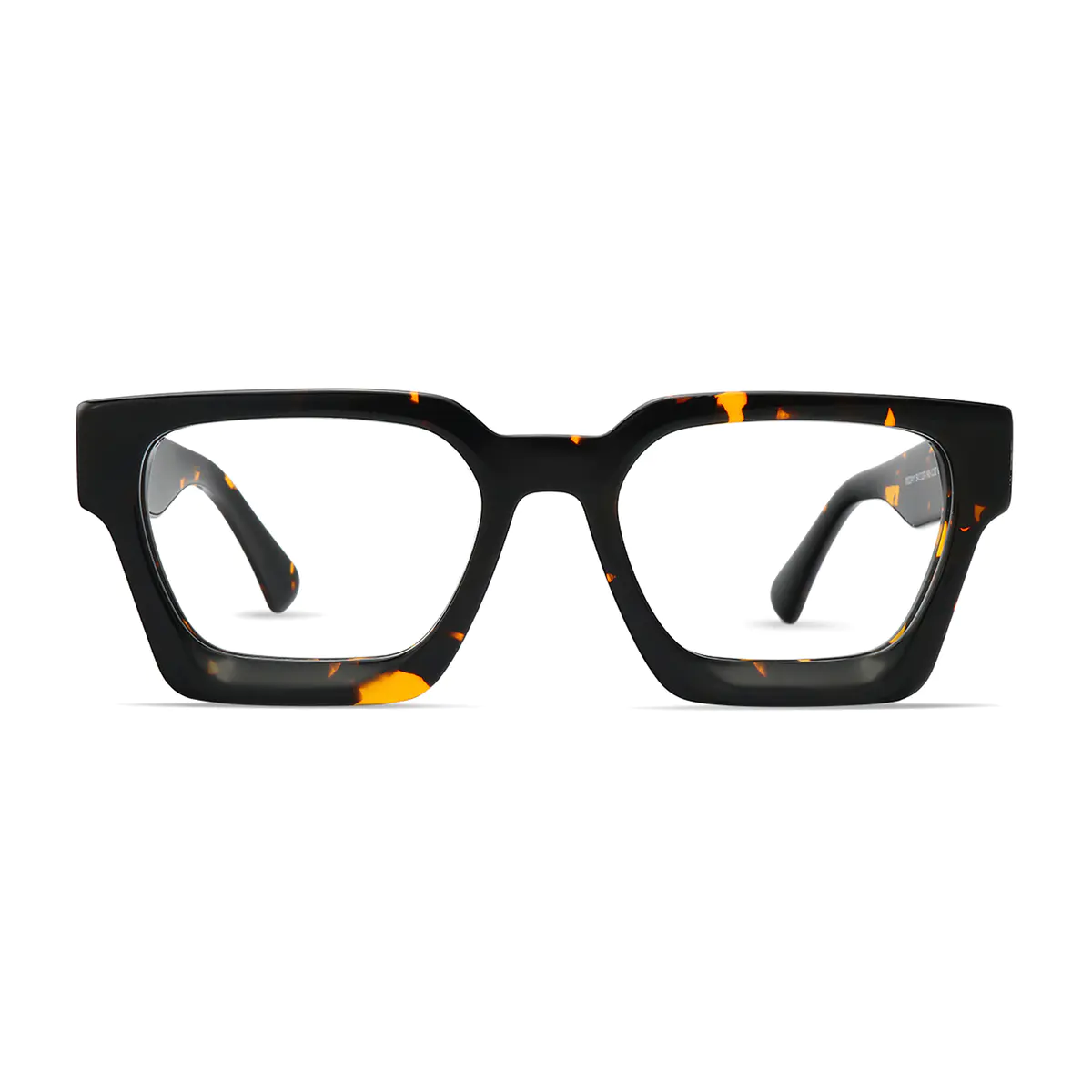Rectangle Tortoiseshell Eyeglasses