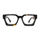 Rectangle Tortoiseshell Eyeglasses