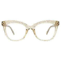 Cat-eye Light Brown Eyeglasses