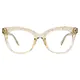 Cat-eye Light Brown Eyeglasses
