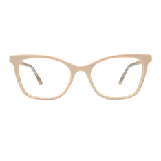 Cat-eye Cream Eyeglasses