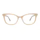 Cat-eye Cream Eyeglasses