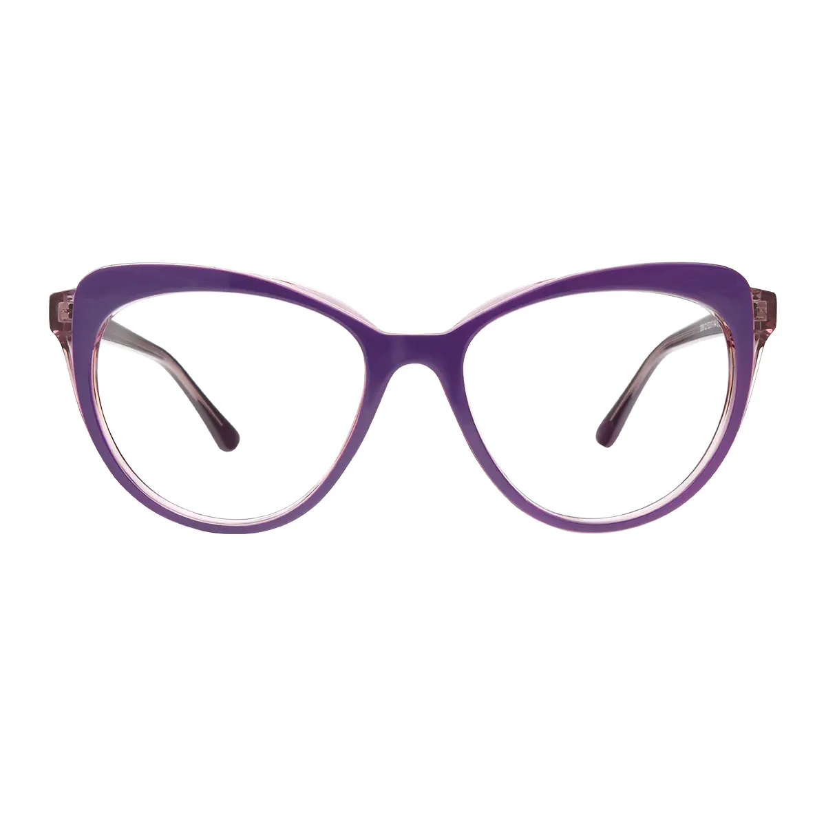 Cat-eye Purple Eyeglasses