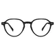 Round Black Eyeglasses