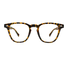Square Tortoiseshell Eyeglasses