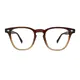 Square Brown Eyeglasses