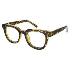 Square Tortoiseshell Eyeglasses