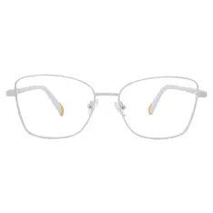 Square White Eyeglasses