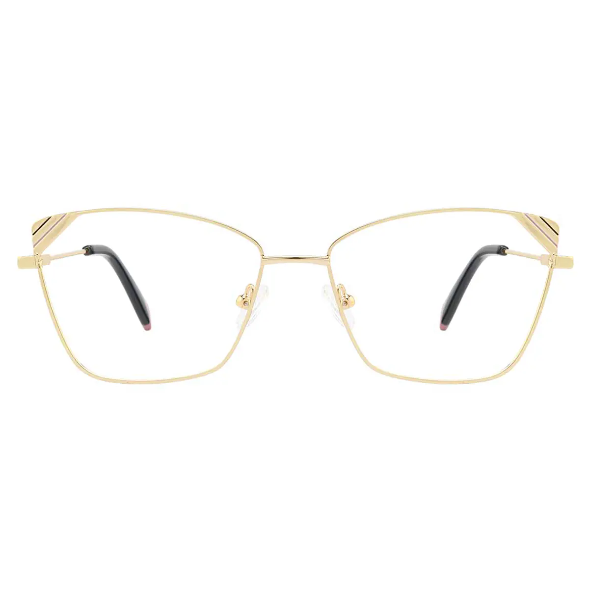 Cat-eye Gold Eyeglasses