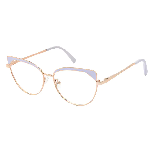 Cat-eye Rose Gold Eyeglasses