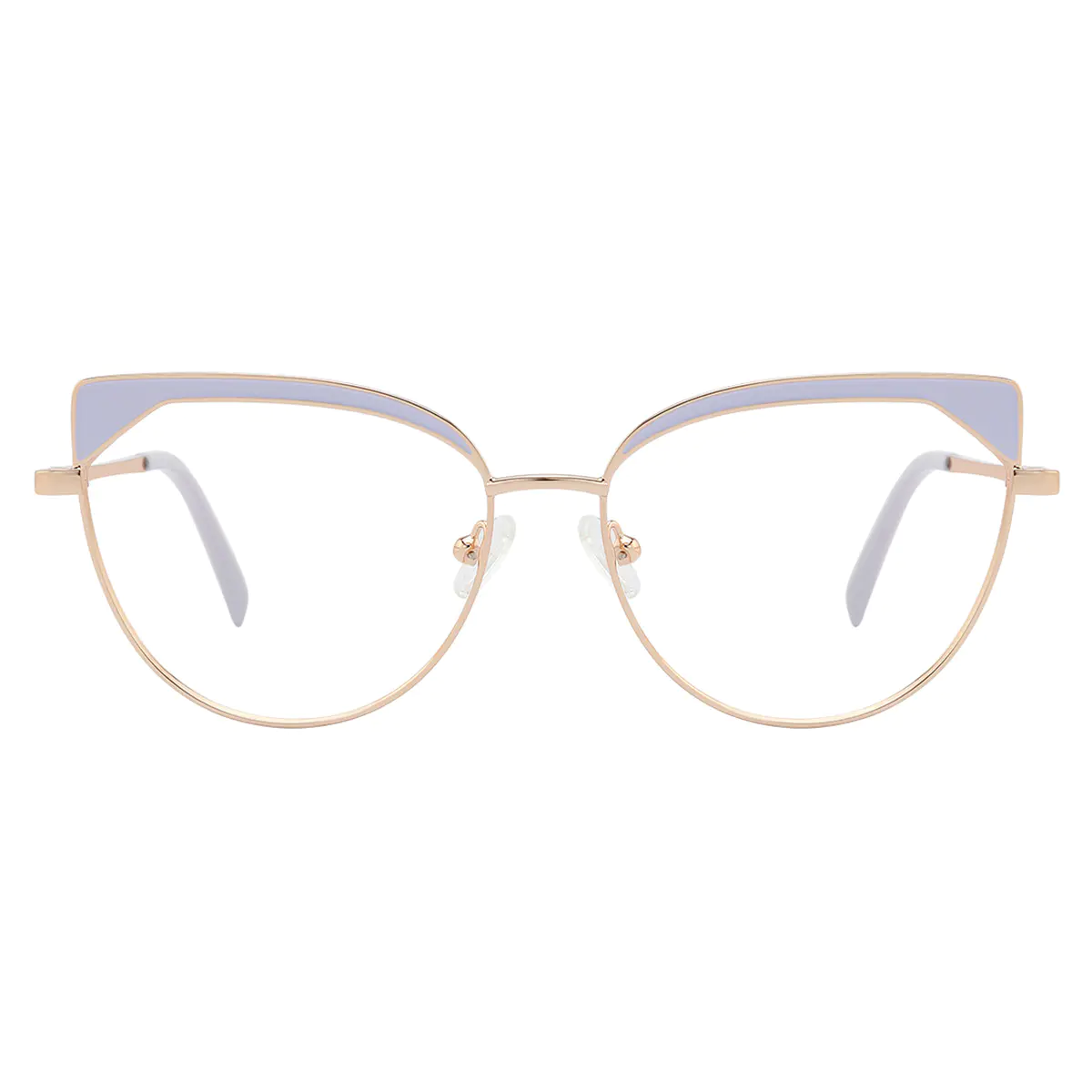 Cat-eye Rose Gold Eyeglasses