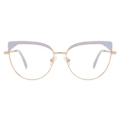 Cat-eye Rose Gold Eyeglasses