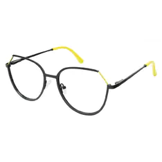 Geometric Black Eyeglasses