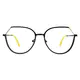 Geometric Black Eyeglasses