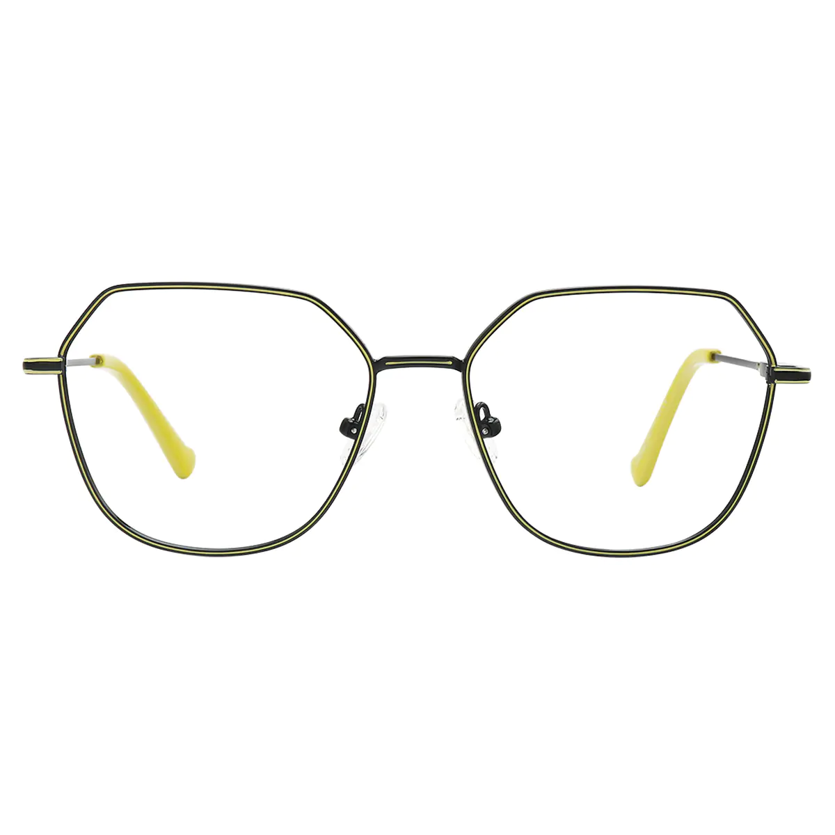 Square Black Eyeglasses
