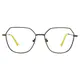 Square Black Eyeglasses