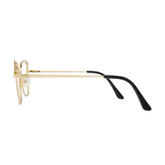Cat-eye Black/Gold Eyeglasses