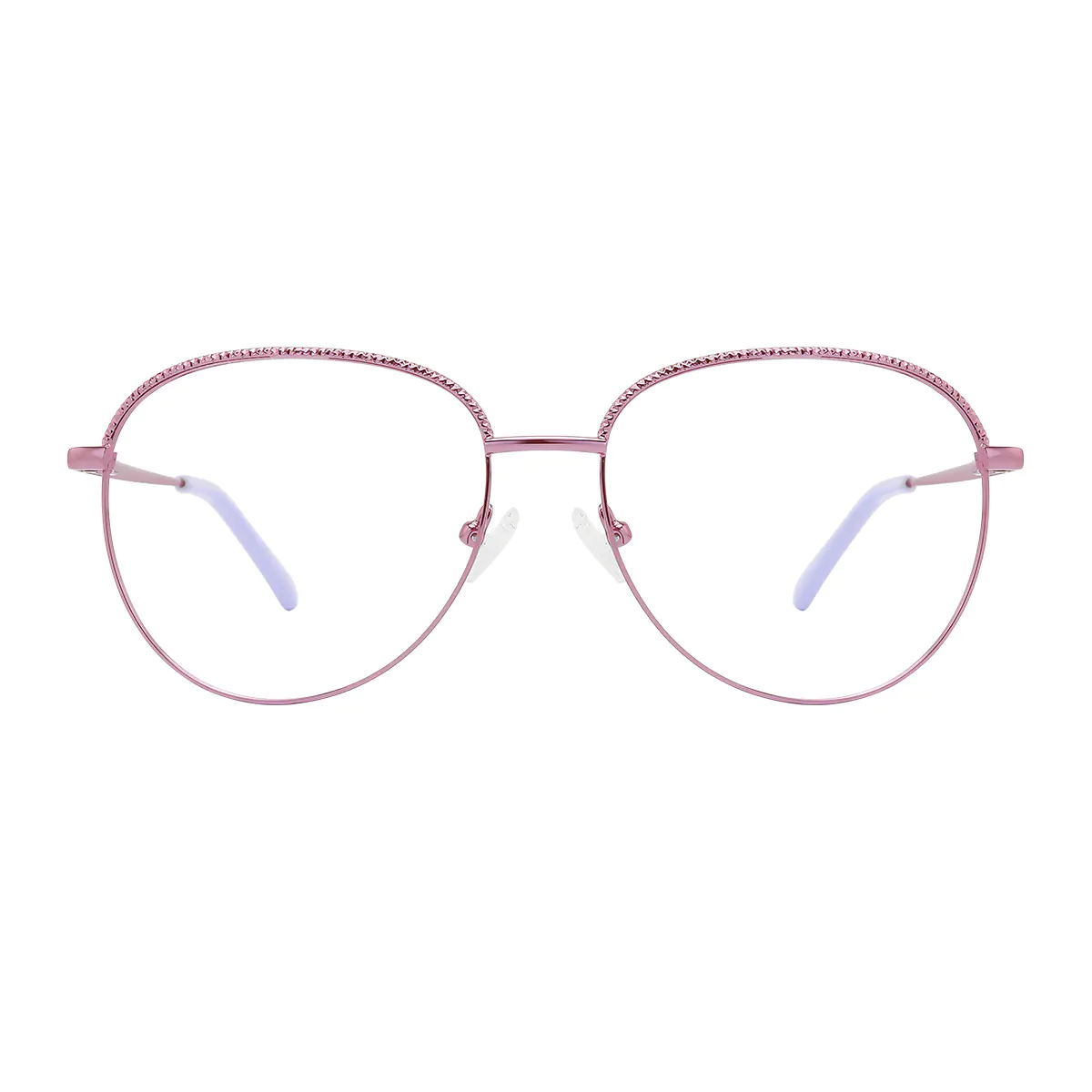Aviator Rose Gold Eyeglasses