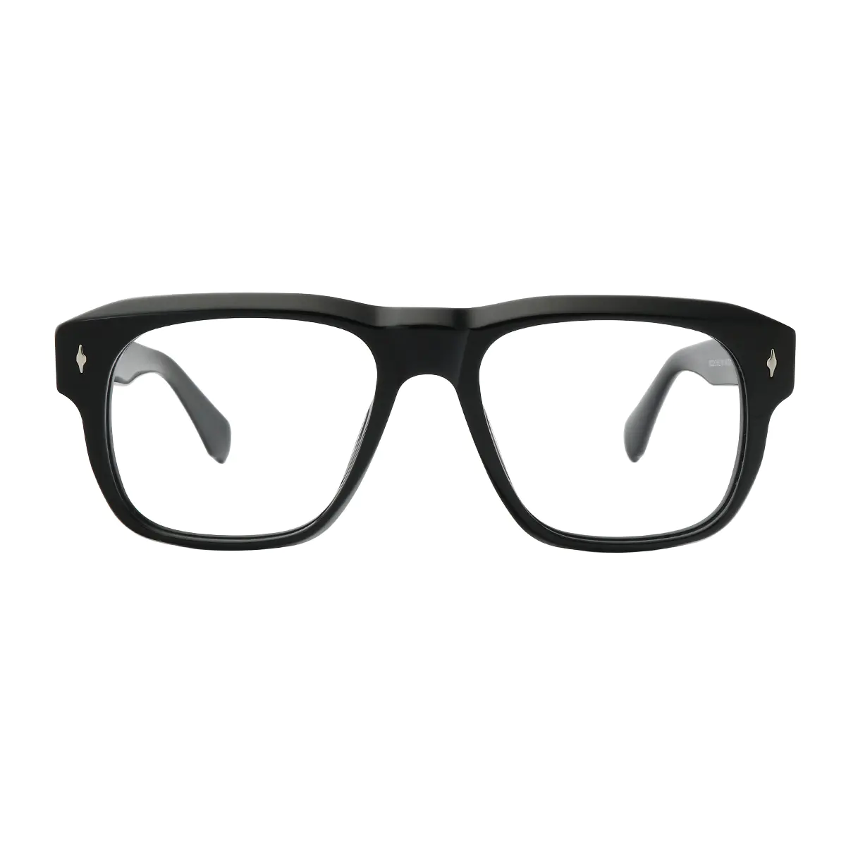 Square Black Eyeglasses